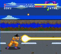 une photo d'Ã©cran de Dragon Ball Z sur Nintendo Super Nes